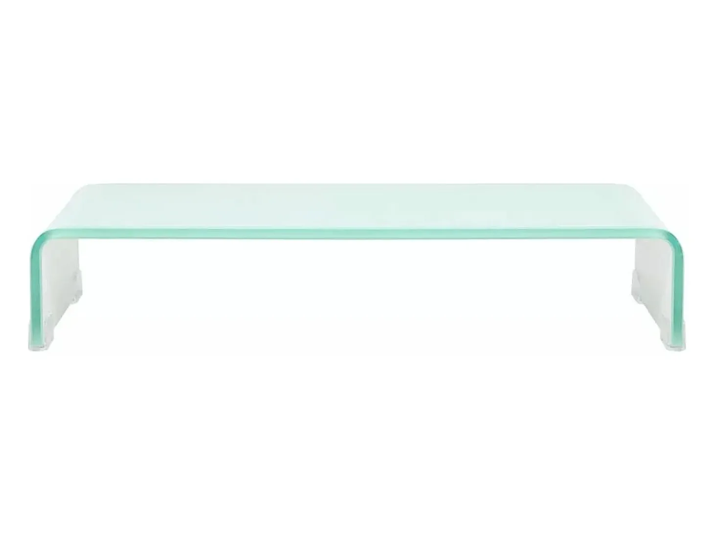 Móvel de TV/aparador de design prático para monitor de 60 cm vidro branco 2502253