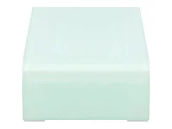 Móvel de TV/aparador de design prático para monitor de 60 cm vidro branco 2502253