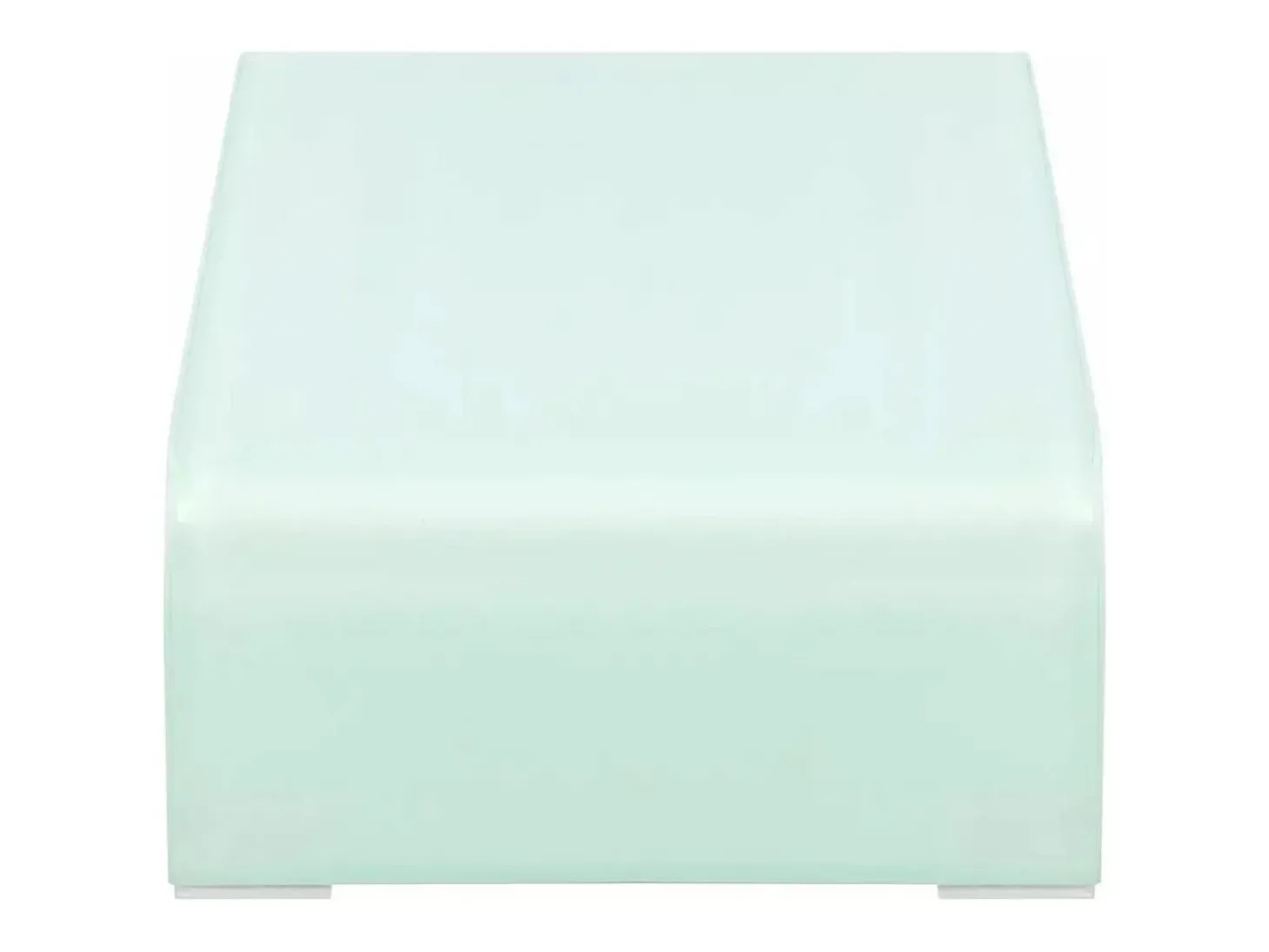 Móvel de TV/aparador de design prático para monitor de 60 cm vidro branco 2502253