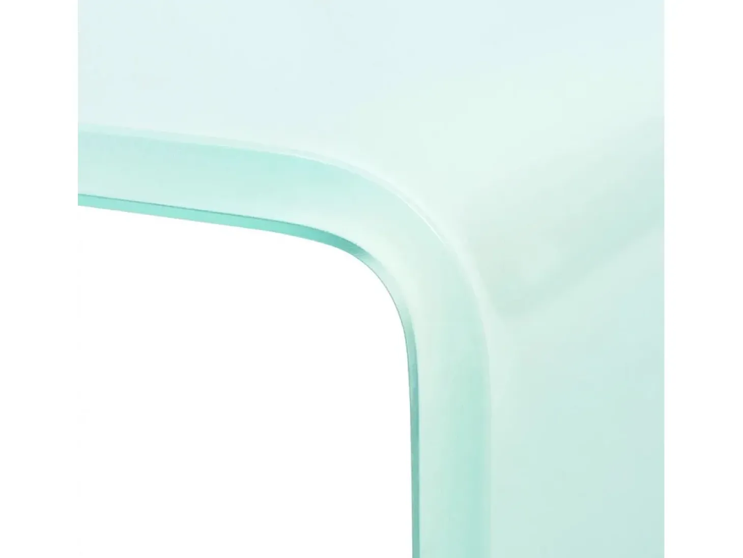 Móvel de TV/aparador de design prático para monitor de 60 cm vidro branco 2502253