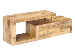 Móvel de TV/aparador de design prático 120 cm madeira maciça de mangueira 2502274