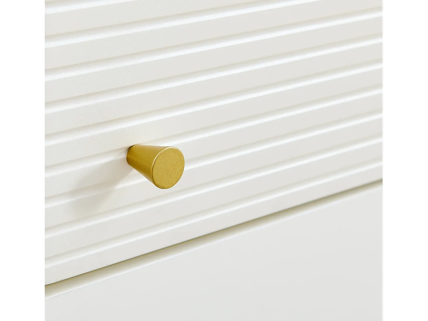 Móvel para sapatos 80x36x90cm - 4 portas - Pés de metal - MDF - Branco