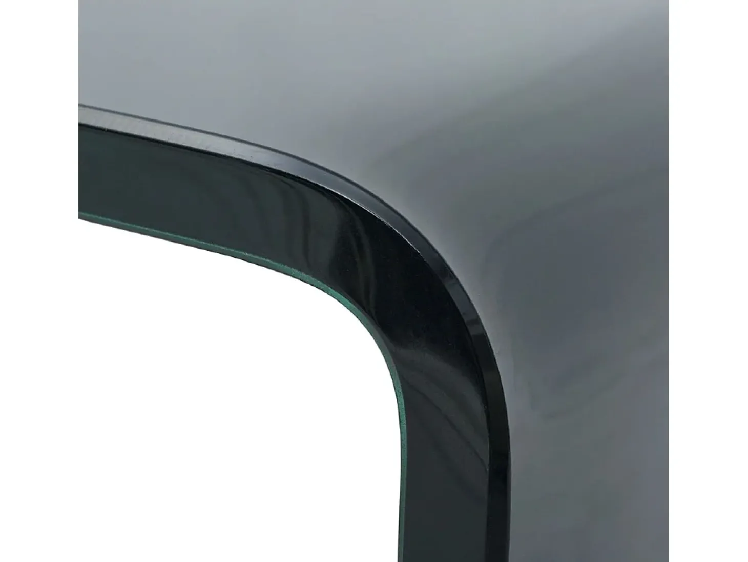Móvel para TV aparador design prático suporte para monitor de 40cm vidro preto 2502228