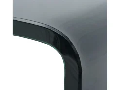 Móvel para TV aparador design prático suporte para monitor 100 cm vidro preto 2502051