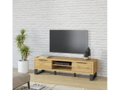 Móvel para TV XL 180cm coleção MILO. Cor carvalho. Estilo design.
