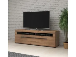 Móvel TV 1 gaveta Louis madeira 160cm