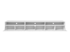 Móvel TV 1 gaveta Sloan branco 270cm