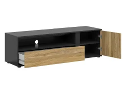 Móvel TV 1 porta 1 gaveta Pia madeira 155cm