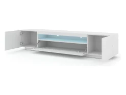 Móvel TV 3 portas Aurus branco 200cm