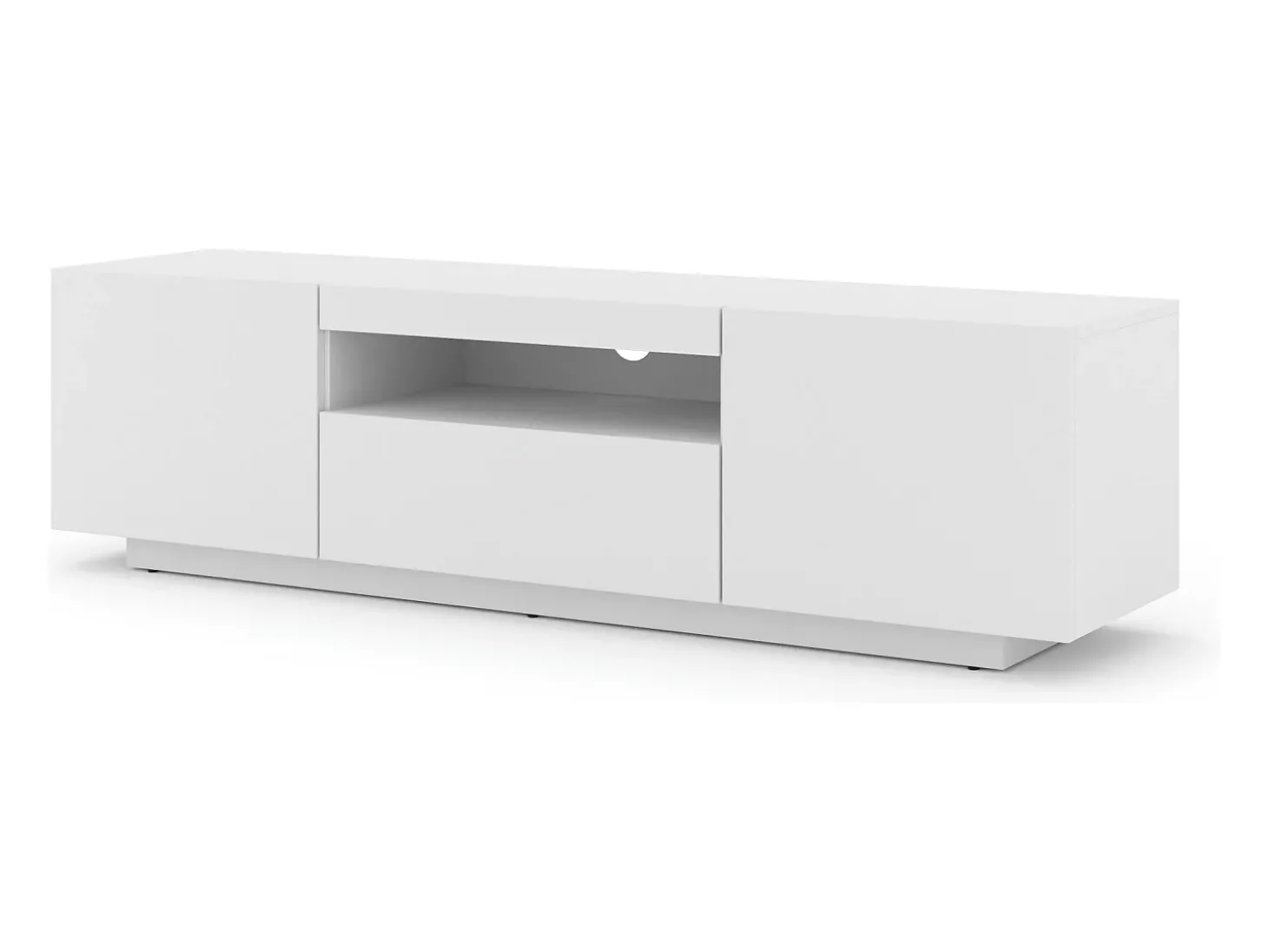 Móvel TV 3 portas Aurus branco 150cm