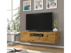 Móvel TV 3 portas Aurus madeira 150cm
