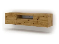 Móvel TV 3 portas Aurus madeira 150cm