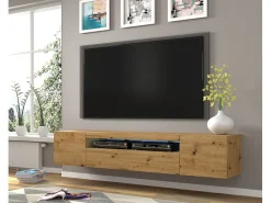Móvel TV 3 portas Aurus madeira 200cm