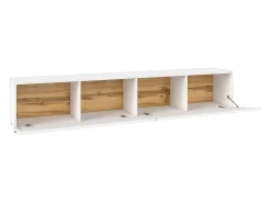 Móvel TV 2 portas Glora branco 180cm