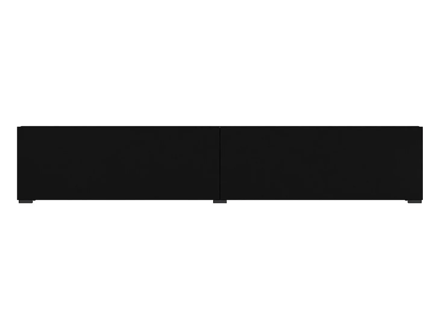 Móvel TV 2 portas Glora preto 180cm