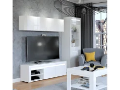 Móvel TV 2 portas Kasla branco 152cm