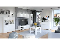 Móvel TV 2 portas Kasla branco 152cm