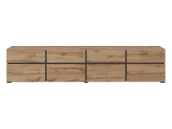 Móvel TV 4 portas Lilia madeira 225cm