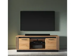 Móvel TV 2 portas Solal madeira 150cm