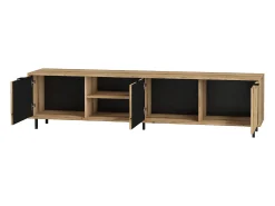 Móvel TV 3 portas Soly madeira 203,2cm