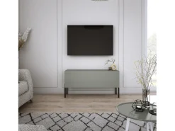 Móvel TV: Aloe, 100 x 52 x 32 cm, pés pretos