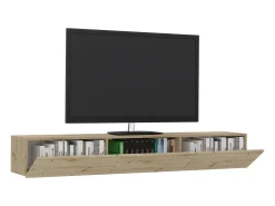 Móvel TV haaus Elba, Carvalho Artisan, 180 x 30 x 25 cm