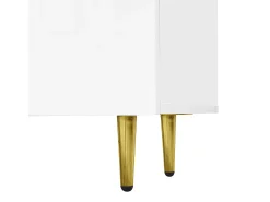 Móvel TV L 170cm - com 4 portas - MDF - Branco
