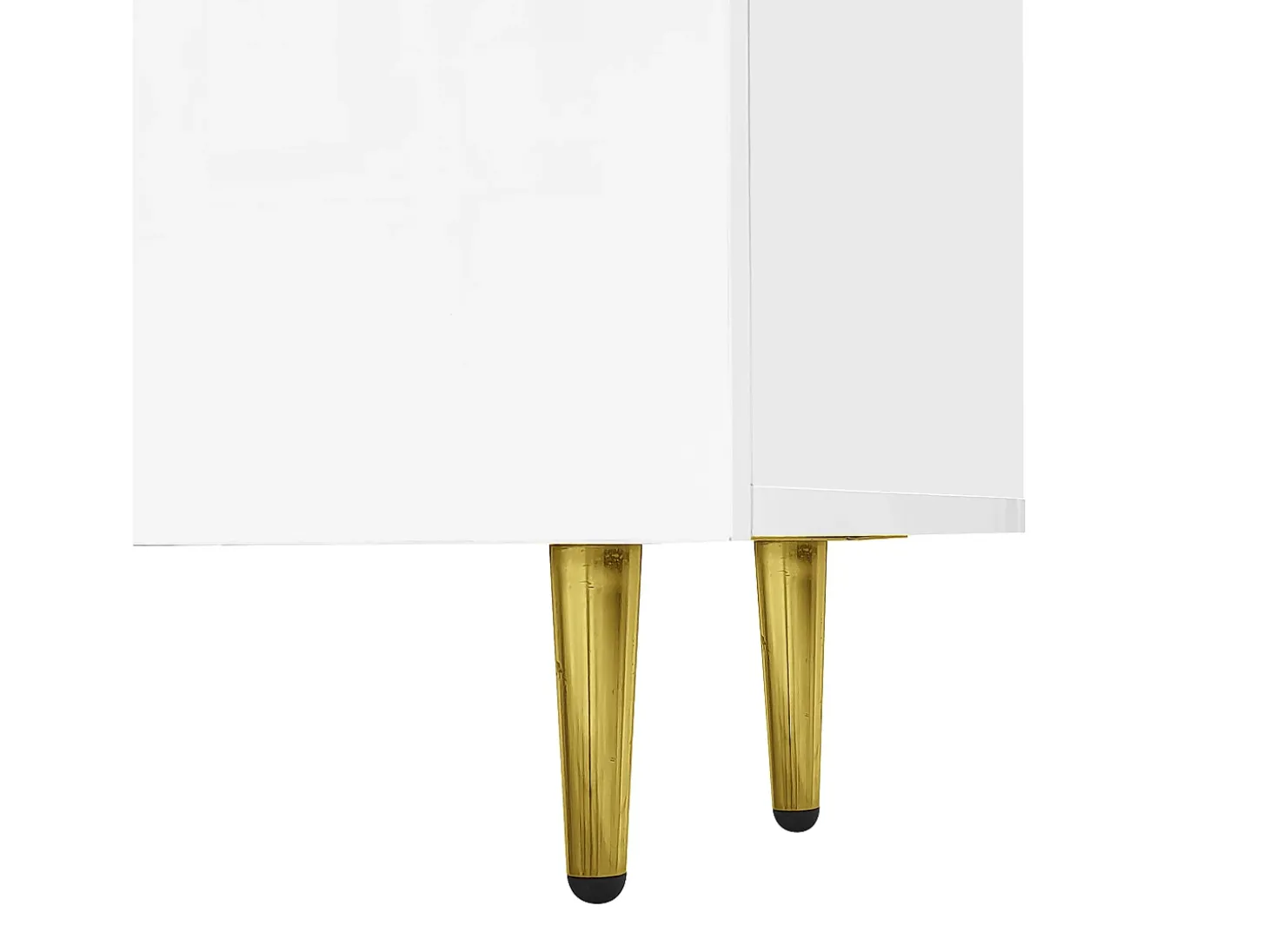 Móvel TV L 170cm - com 4 portas - MDF - Branco