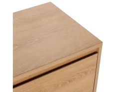 Móvel TVTori 2 portas, cor carvalho, 160 cm