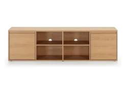 Móvel TVTori 2 portas, cor carvalho, 160 cm