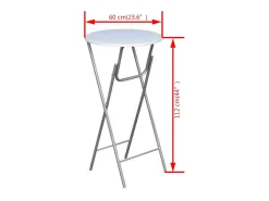 Móvels de bar 4 pcs com tampo MDF branco PT321854