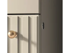 Nova Cashmere Vitrina LED de 2 portas