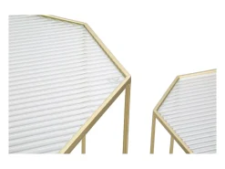 NOVO PAR DE PORTA-TELEFONE EM VIDRO CM 50X46X100-40X37X80