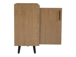 Organizador de sapatos - com 3 portas e banco sapateiro - para Sala, Corredor - 100x34x69cm