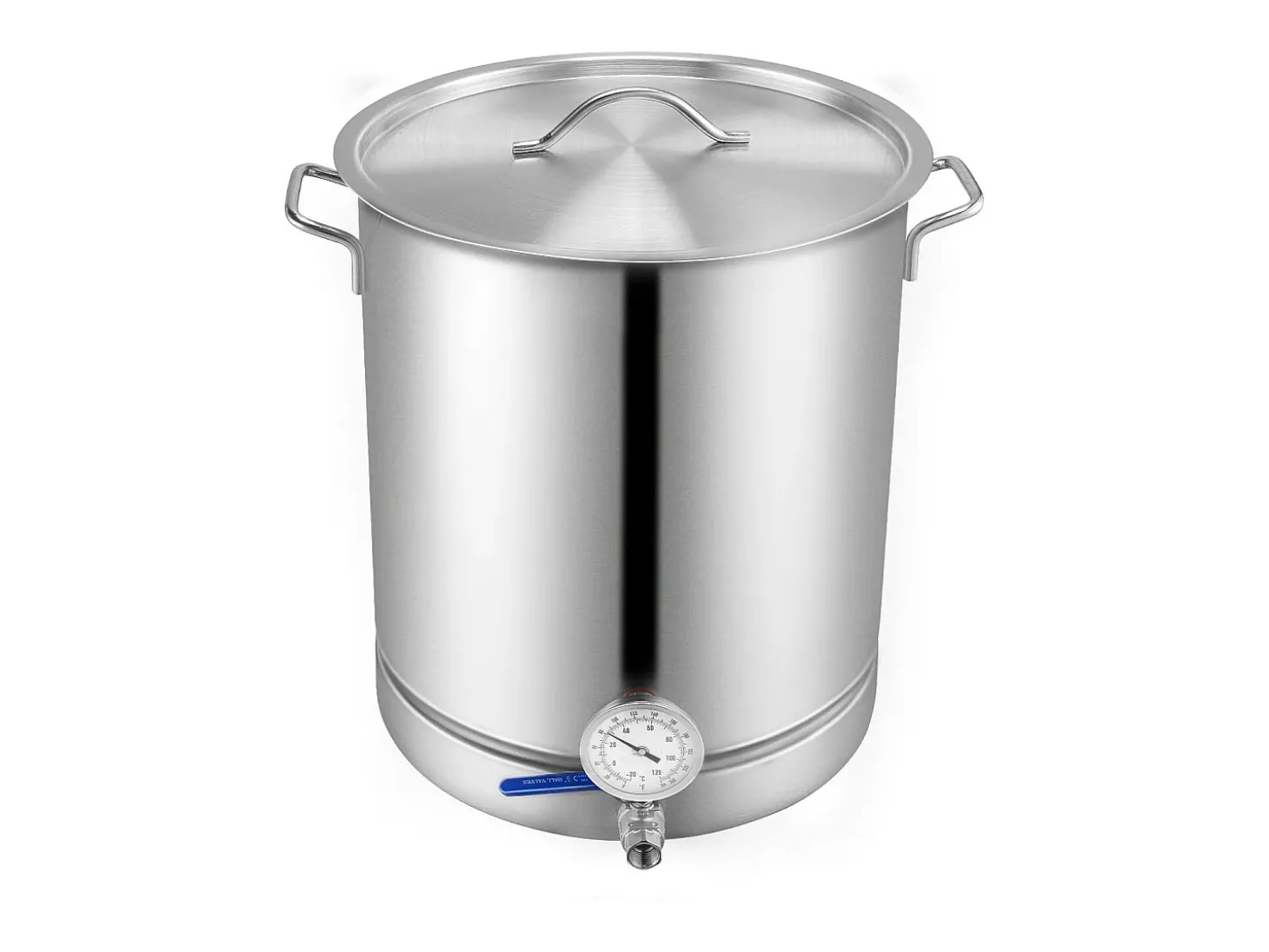 Panela de Fermentação SucceBuy de Aço Inoxidável 60.6L, Fundo Triplo, Panela de Cerveja, Suprimentos para Fabricação de Cerveja Caseira