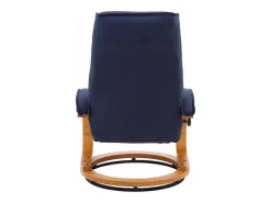 Paris | Recliner + Banco Azul Escuro