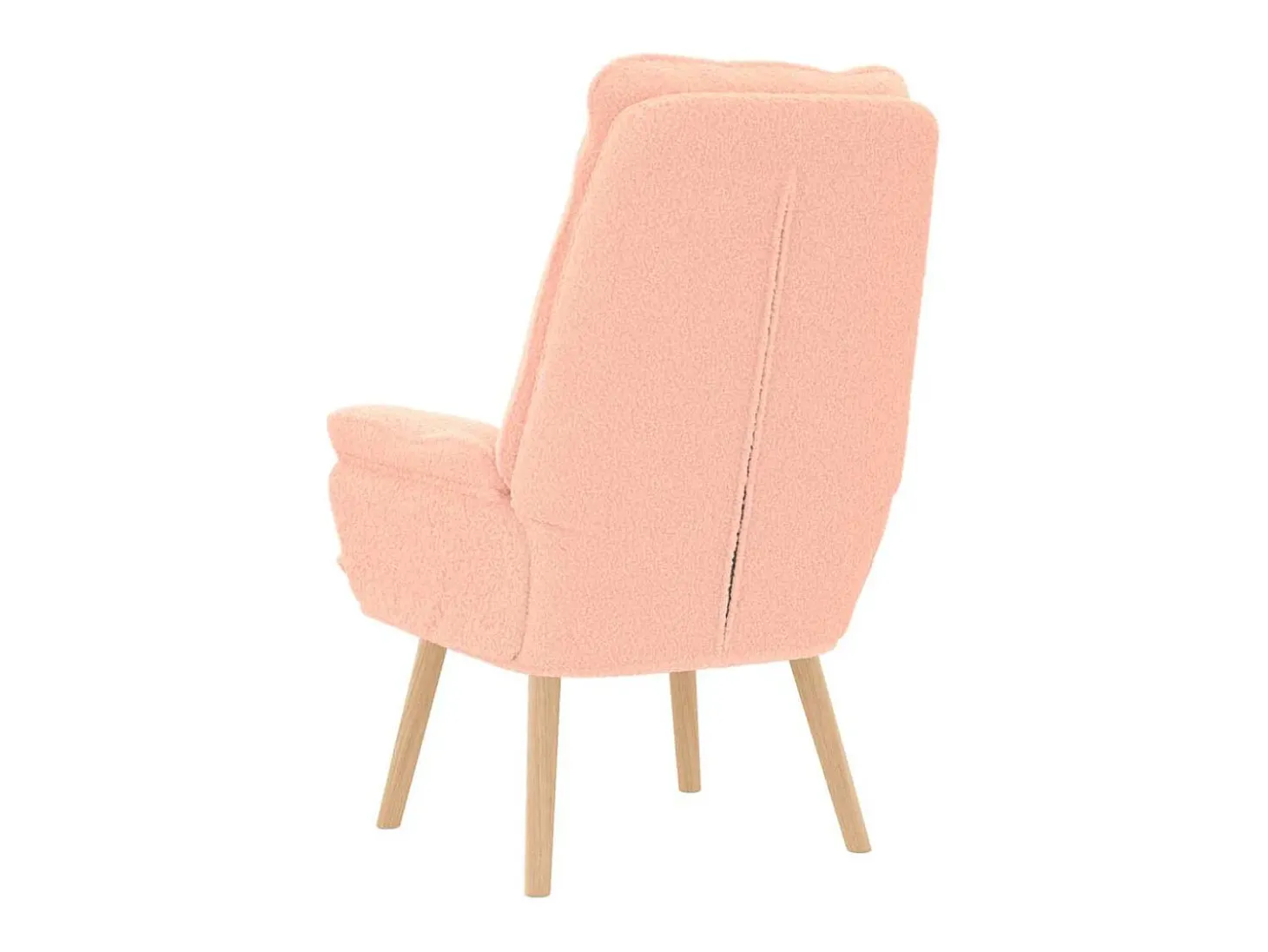 Poltrona | Cadeira de Sala | Cadeira Relaxante Rosa 69x74x93 cm tecido SHL339848