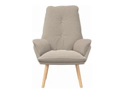Poltrona | Cadeira de Sala | Cadeira Relaxante Cinzento-claro 69x74x93 cm tecido SHL157414