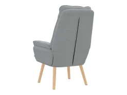 Poltrona | Cadeira de Sala | Cadeira Relaxante Cinzento-claro 69x74x93 cm tecido SHL854155