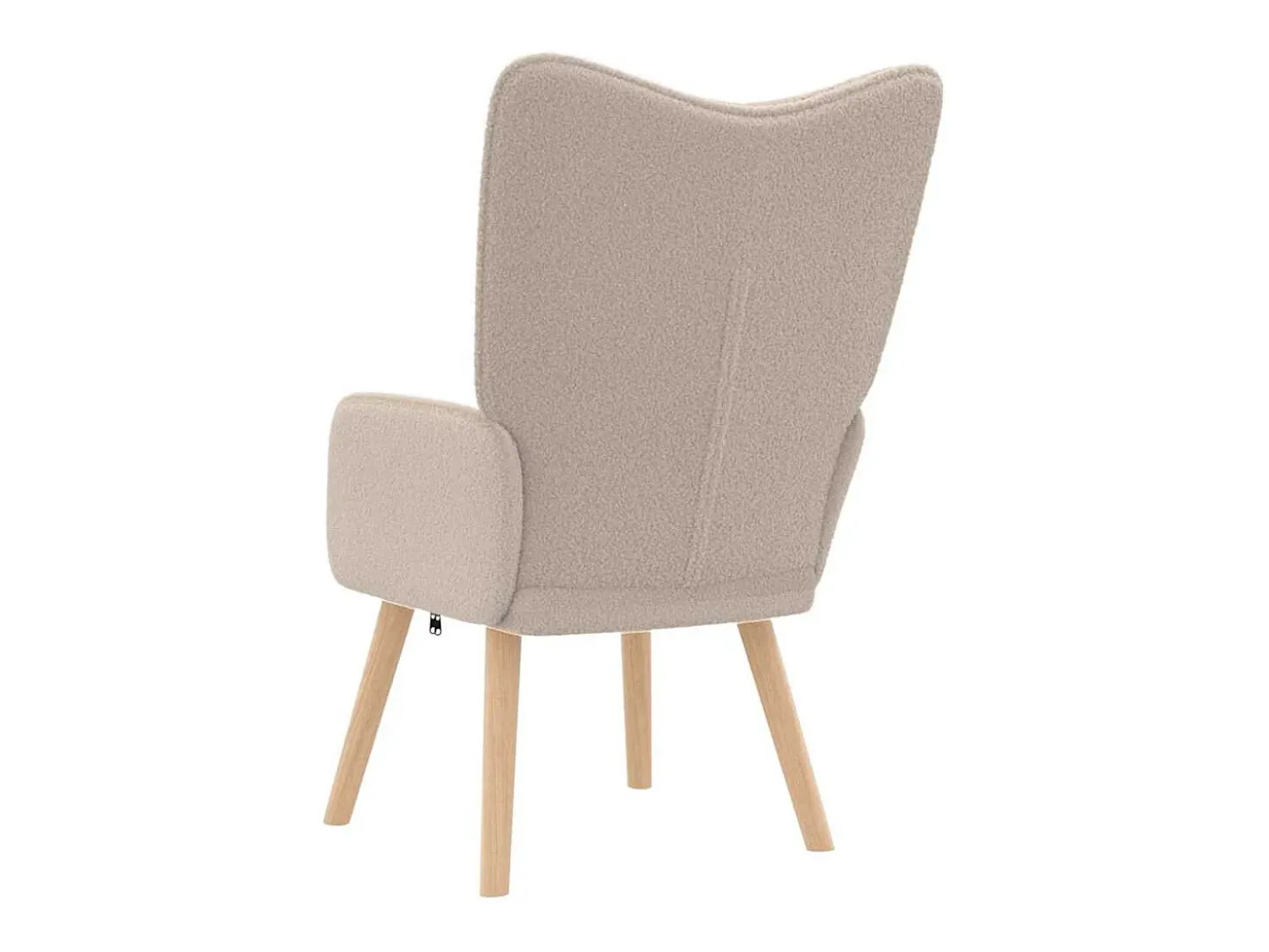 Poltrona | Cadeira de Sala | Cadeira Relaxante Cinzento-claro 62x67x95.5 cm tecido SHL838017