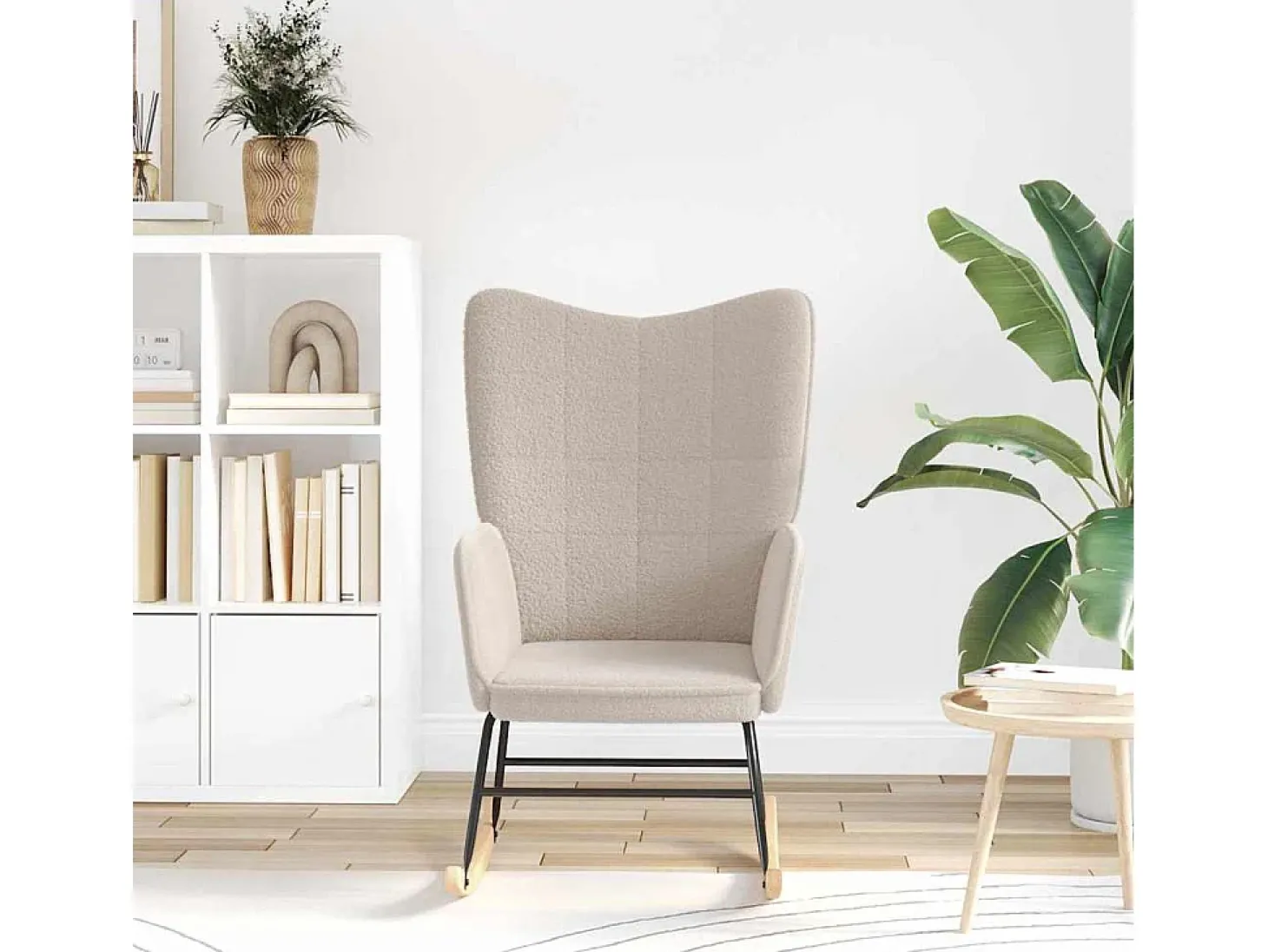 Poltrona | Cadeira de Sala | Cadeira Relaxante Cinzento-claro 61x78x98 cm tecido SHL722429