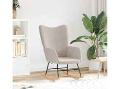 Poltrona | Cadeira de Sala | Cadeira Relaxante Cinzento-claro 61x78x98 cm tecido SHL722429