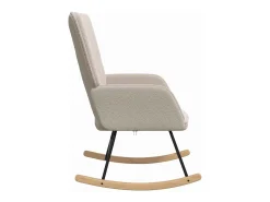 Poltrona | Cadeira de Sala | Cadeira Relaxante Cinzento-claro 61x78x98 cm tecido SHL722429