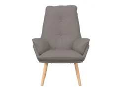 Poltrona | Cadeira de Sala | Cadeira Relaxante Cinzento-acastanhado 69x74x93 cm tecido SHL606697