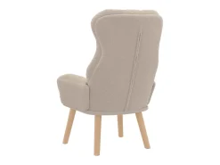 Poltrona | Cadeira de Sala | Cadeira Relaxante Cinzento-claro 69x74x93 cm tecido SHL782342