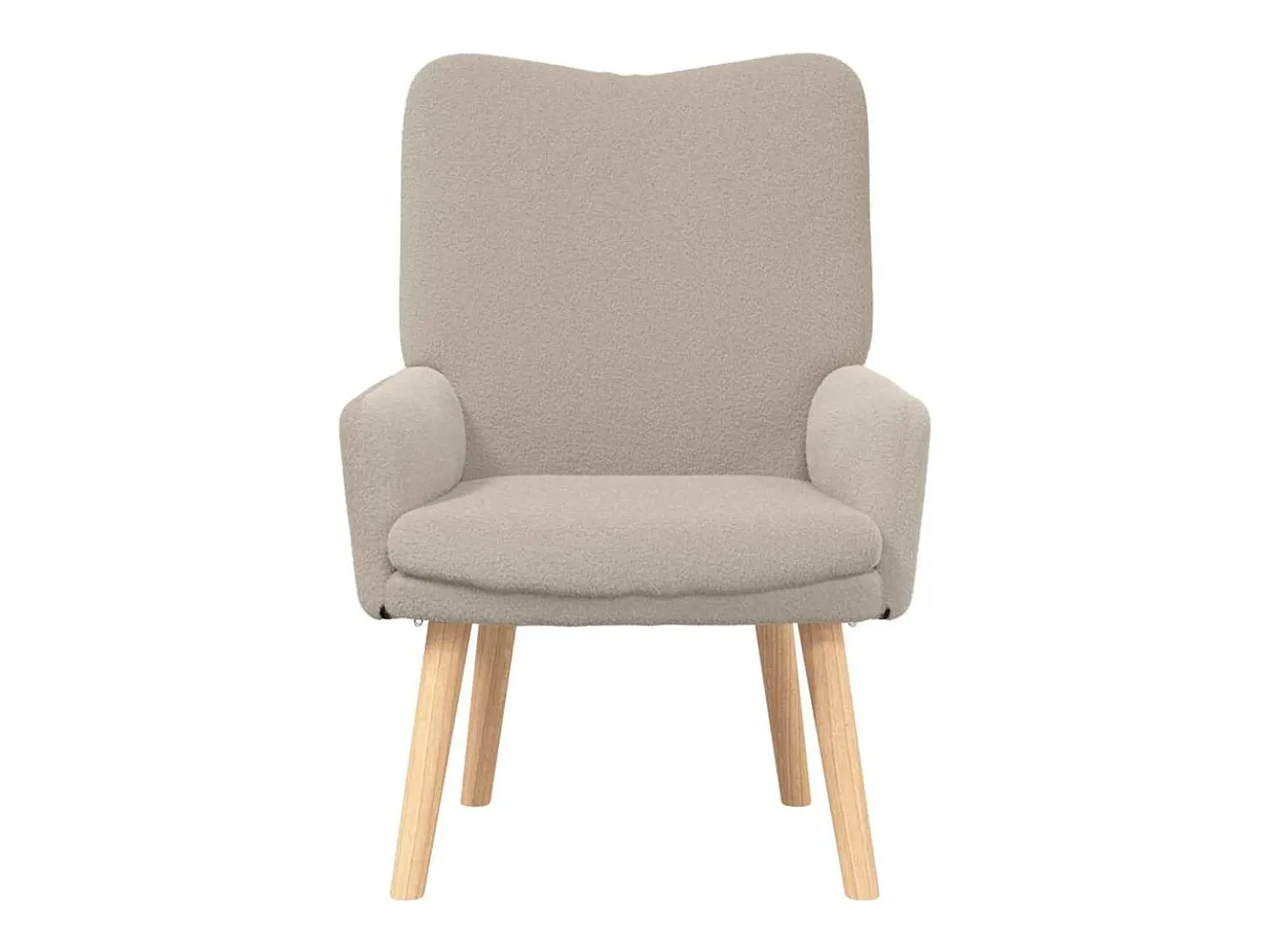 Poltrona | Cadeira de Sala | Cadeira Relaxante Cinzento-claro 63x67x94 cm tecido SHL861480
