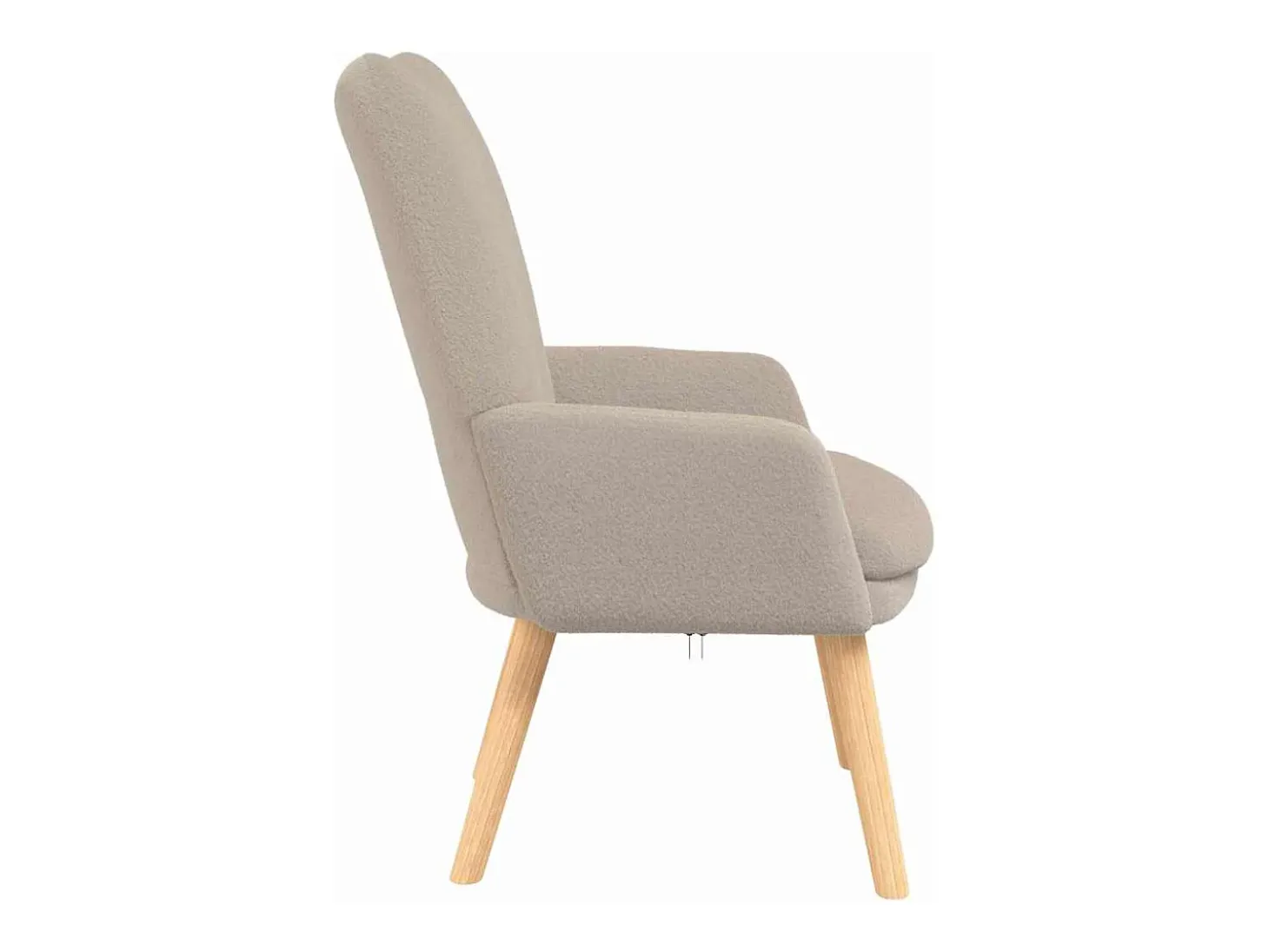 Poltrona | Cadeira de Sala | Cadeira Relaxante Cinzento-claro 63x67x94 cm tecido SHL861480