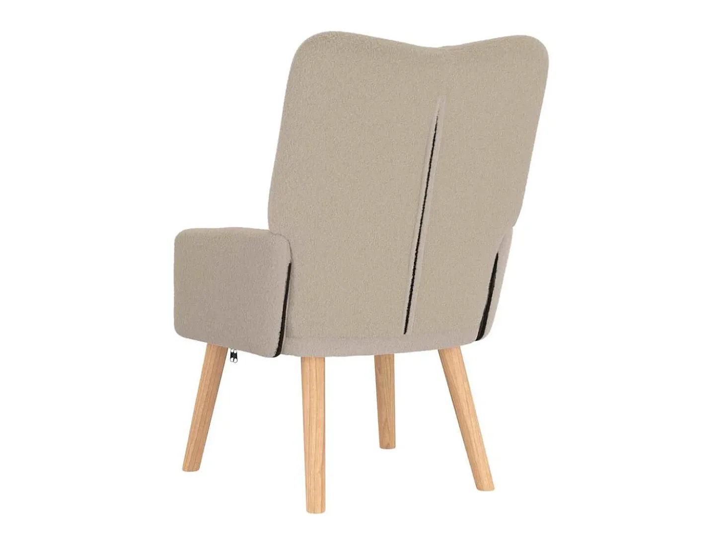 Poltrona | Cadeira de Sala | Cadeira Relaxante Cinzento-claro 63x67x94 cm tecido SHL861480