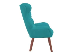 Poltrona | Cadeira de Sala | Cadeira Relaxante Turquesa 69x74x93 cm Veludo SHL119863