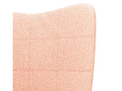 Poltrona | Cadeira de Sala | Cadeira Relaxante Rosa 62x67x95.5 cm tecido SHL182598